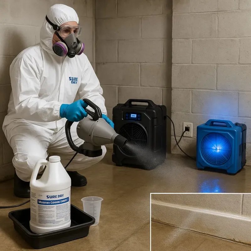 Sanitization and Odor Removal process in Vandalia, IL