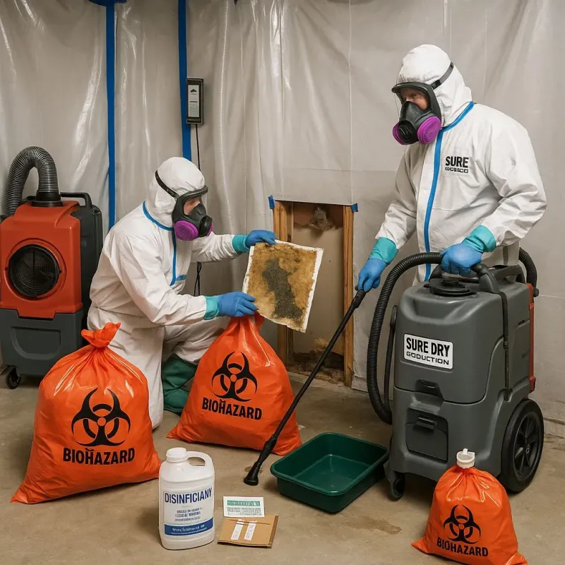 Contaminated Water Handling Protocols process in Vandalia, IL